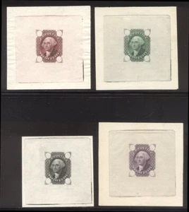 U.S. #69-E3a Essay (x4) - 12c Washington - Picture 1 of 1