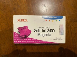 Genuine Xerox Solid Ink Phaser 8400 Magenta 3 Pack 108R00606 - Picture 1 of 2