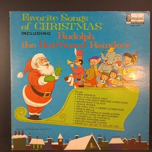 Disneyland Records Favorite Songs Of Chistmas DQ-1319 - Picture 1 of 15