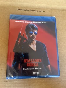 Cobra (1986) Rare US Reg Free Blu-ray NEW & SEALED Sylvester Stallone - Picture 1 of 3