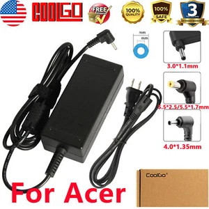 For Acer Chromebook 11 13 14 Power Supply 65W 19V 3.42A Laptop Adapter Charger - Picture 1 of 32