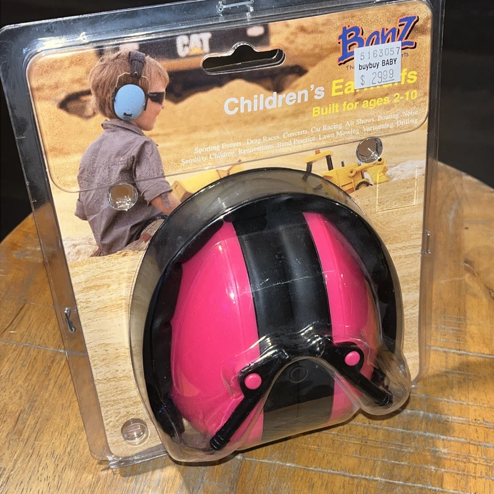 Orejeras Banz Kidz 3 años + rosa pétalo Foto 1 de 3