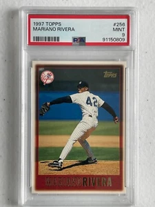 MINT CONDITION MARIANO RIVERA! PSA 9! 1997 Topps #256 HOF First season as closer - Picture 1 of 2