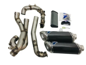 KOMPLETTER AUSPUFFSATZ DUCATI STREETFIGHTER S CD 96455010B VA NEU ORIGINAL - Bild 1 von 13