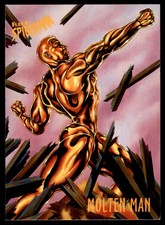1997 Fleer Spider-Man Marvel Molten Man #21
