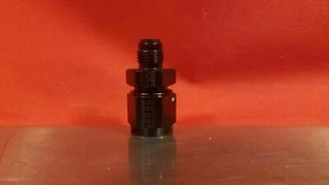 FRAGOLA 497208-BL BLACK ALUMINUM #8 Nut X #6 swivel reducer 497208-BL Black Alum - Picture 1 of 5