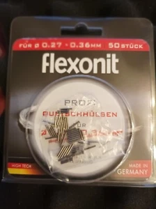 FLEXONIT "Quetschhülsen" für Stahlvorfach 0,27-0,36 mm 50 stk - Bild 1 von 1