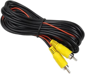 RCA Male to Male Plug Car Reverse Reversing Rear View Parking Backup Camera Vide - Picture 1 of 12