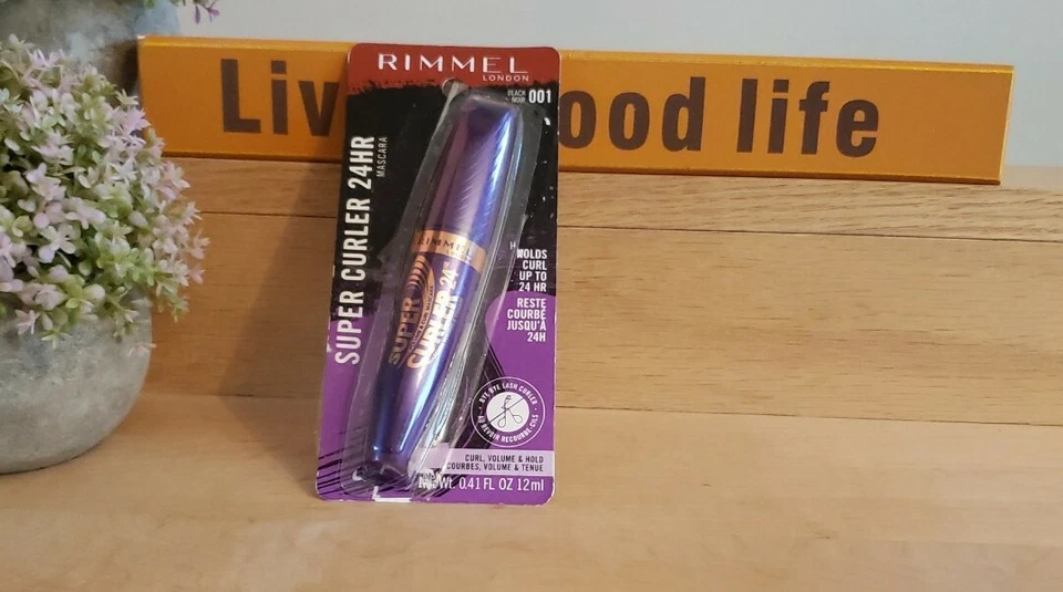  Rimmel London Mascara / Super Curler 24 HR Black Noir  001 - Image 1 of 1