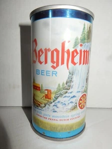 BERGHEIM Bier Straight Stahl Bierdose (leere Bierdose für Sammler!!) - Bild 1 von 5