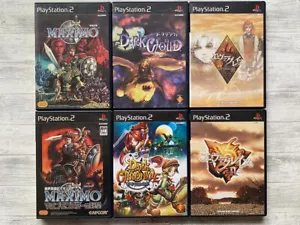 SONY Playstation PS2 Maximo & Dark Cloud & Chronicle & Evergrace 1 2 from Japan - Picture 1 of 14