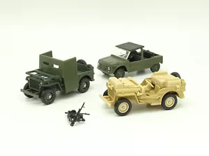 Solido Military Army SB 1/43 - Lot 2 Jeep + 1 Citroen Mehari - Picture 1 of 1