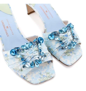 Sophia Webster LoveShackFancy Margaux Mid Mule Sandal size 39.5 - Picture 1 of 7