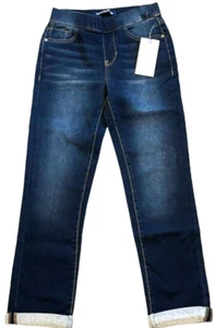 WallFlower Jeans Damen 1 Pull On Denim Cropped High Rise Soft Junior Lake - Bild 1 von 7