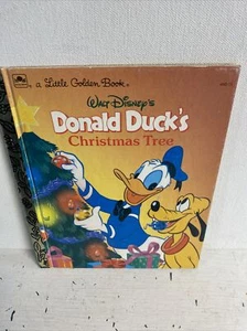Little Golden Book Walt Disneys Donald Ducks Christmas Tree - Imagen 1 de 5