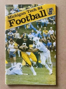 MICHIGAN TECH UNIV HUSKIES COLLEGE MEDIA GUIDE 1984 NM - Imagen 1 de 2