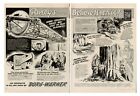 1953 Borg Warner Engineering BW Vintage Print Ad Ripley's Believe It or Not USA