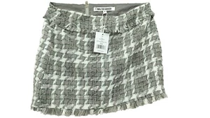 Walter Baker Della Mini Skirt color Heritage Tweed Gray Size 6 - Picture 1 of 9