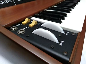 Placa frontal de repuesto controlador de mano izquierda Moog Minimoog (panel de ruedas) - Imagen 1 de 5