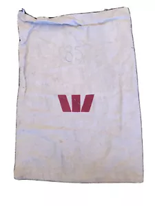 Westpac Vintage Deposit Coin Sack Bag - Picture 1 of 3