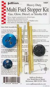 Sullivan HD Fuel Tank Kit Multi Fuel Gas Nitro Diesel Smoke Stopper Kit S469 469 - Picture 1 of 4