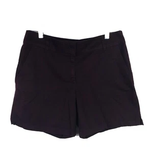 Loft Womens Chino Shorts size 6 Maroon 6” Shorts - Picture 1 of 6