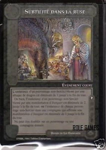 MECCG LES DRAGONS RARE SUBTILITE DANS LA RUSE - Picture 1 of 1