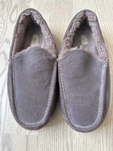 UGG Ascot Wool Slippers Brown Size 13 - Picture 1 of 5