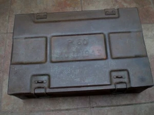 WW2 1943 Stamp Dated British 8th Army Artillery Box,Military Reclamation,VGC - Picture 1 of 6