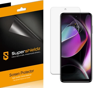 6X Protector Pantalla Transparente Supershieldz Ahorrador para Motorola Moto G 5G (2022) Foto 1 de 2