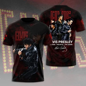 Elvis Presley 3D Shirt, Unisex Tshirt, Geschenk für Fans - Bild 1 von 3