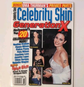 Celebrity $kin Magazine #68 Angelina Jolie – Generation X Edition - Imagen 1 de 2