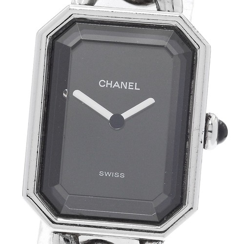 Orologio da donna CHANEL Premiere L H0452 al quarzo quadrante nero_893058