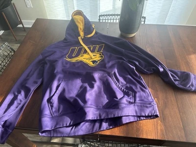 University of Northern Iowa Panthers purple hoodie, size XL - Image 1 of 3