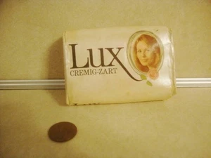 Vintage Advertising Bar of SOAP LUX Cremig-Zart Lever Sunlicht Original Wrap! - Imagen 1 de 4