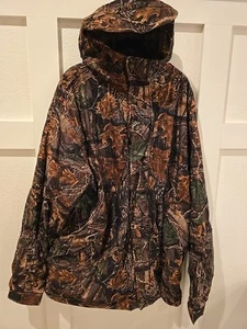 Cabela’s Dry Plus Seclusion 3D Camo Jacket Coat Mens 2XL TALL Waterproof Hunting - Picture 1 of 16
