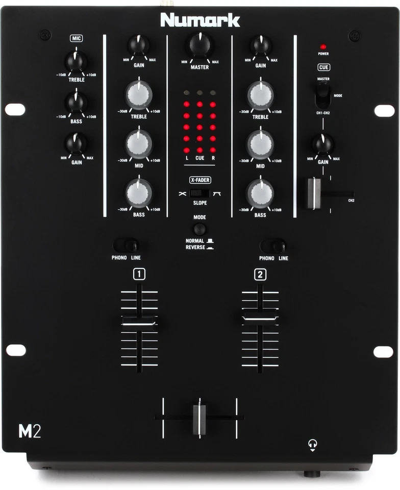 Numark M2 Scratch Mixer 2-channel DJ Mixer - Image 1 of 4