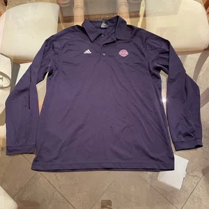 Adidas Detroit Pistons NBA polo manica lunga uomo media basket - Foto 1 di 6