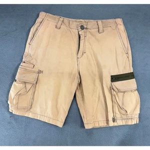 Vintage JNCO Cargo Shorts Mens 30 Faded Worn Skater Distressed Rave Baggy * - Picture 1 of 11
