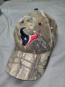 Houston Texans Mütze Kappe Riemen hinten Einheitsgröße Camouflage NFL Football Herren Realtree - Bild 1 von 6