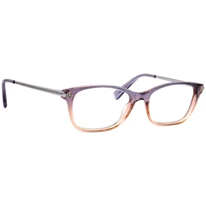 Coach Eyeglasses HC 6142 5554 Violet Glitter Gradient Cat Eye Frame 51[]17 140 - Picture 1 of 6