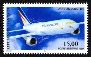W1032 FRANCE 1999 Air mail - Airplane Airbus A300-B4 MNH - Picture 1 of 1