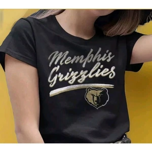 '47 Brand Women's City Edition Memphis Grizzlies Frankie T-Shirt Sz M NWT A112 - Picture 1 of 3