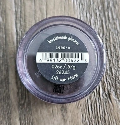 bareMinerals 1990's Glimmer Eyecolor .57g /.02oz Bare Escentuals - Image 1 of 2