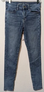 American Eagle Women Hi-Rise Jegging Jeans Size 6 extra Long (31x30) (125) - Picture 1 of 4