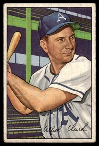 1952 Bowman Allie Clark Philadelphia Athletics #130 - Picture 1 of 2