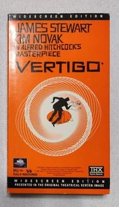 VERTIGO VHS TAPE 1997 WIDESCREEN ALFRED HITCHCOCK - Picture 1 of 7