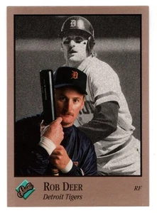 Rob Deer - Detroit Tigers (MLB) 1992 Leaf Studio Baseball # 172 Mint - Picture 1 of 1