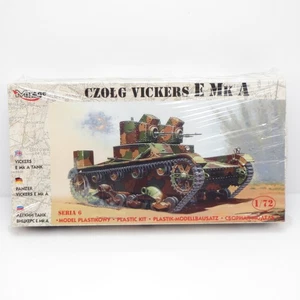 Segunda Guerra Mundial Británico CZOLG Vickers E Mk A - Mirage Hobby Kit Modelo 1/72 - Imagen 1 de 4