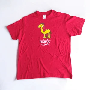 Sol's Souvenir T-Shirt Child Morocco Red Size 12 Years - Picture 1 of 6